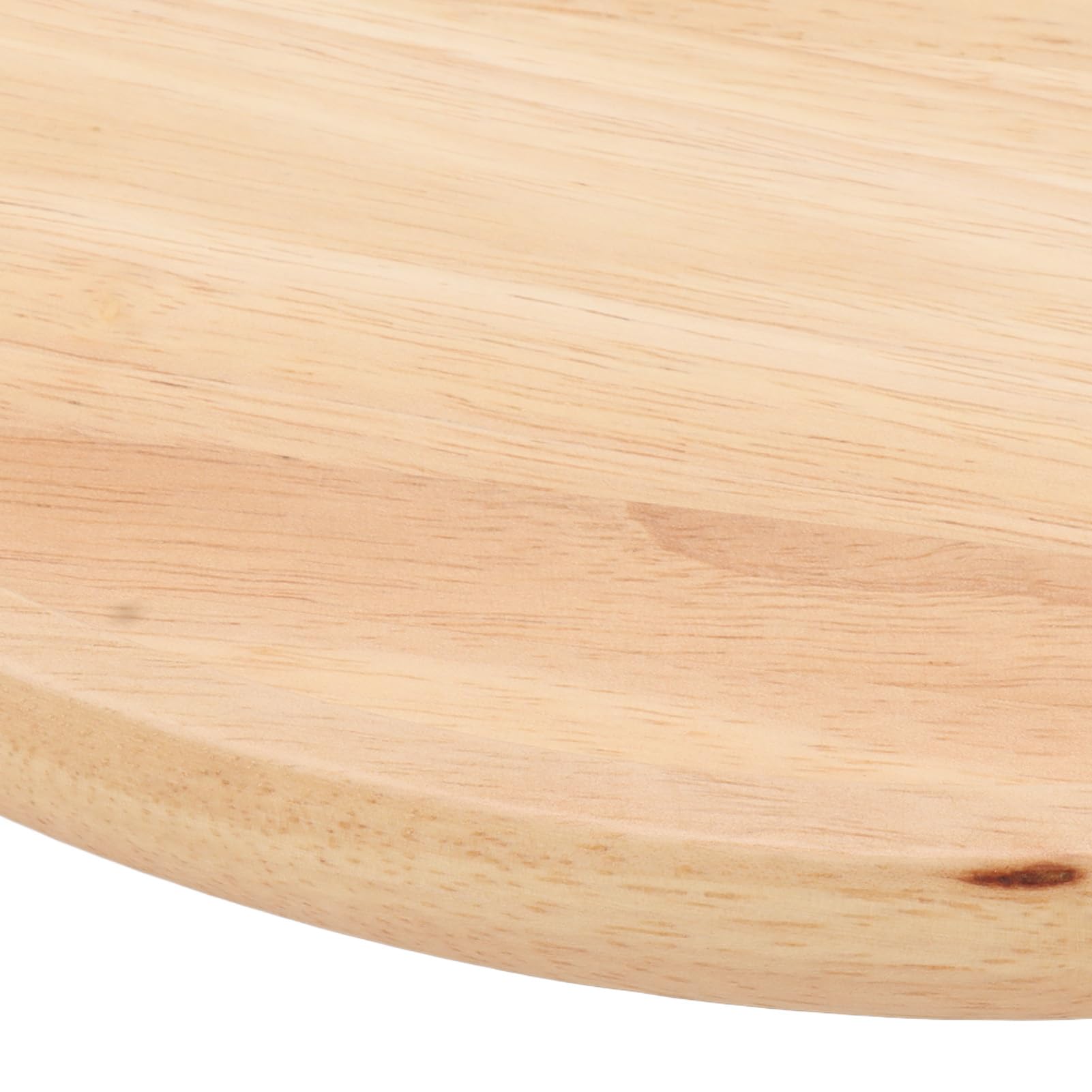 Okrągła drewniana taca do serwowania – wszechstronny wielofunkcyjny talerz na śniadanie, pizzę, owoce i przekąski, elegancka dekoracja kuchni i akcesorium do domu do rozrywki