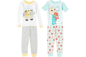 Cocomelon JJ's Learning Bus Cotton Pajama Set for Kids