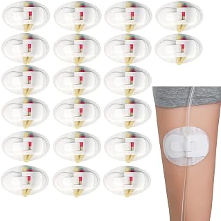 Catheter stabilization Device Catheter Urinary Leg Bag Legband Holder,Adhesive Catheter Hook and Loop Fixing Device Catheter Sleeves Urine Leg Bag Holder Individually Packaged (20PCS)
