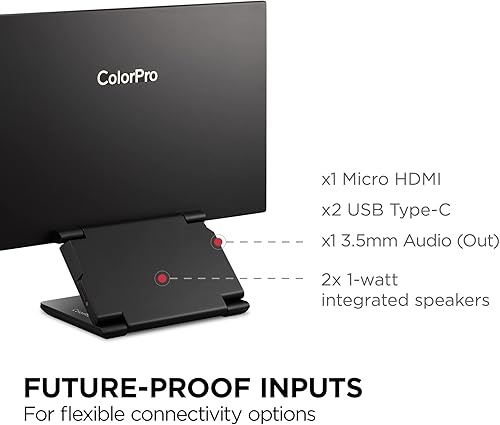 ViewSonic VP16-OLED 16" 16:9 1920 x1080 FHD OLED with 100% — nuotrauka 6