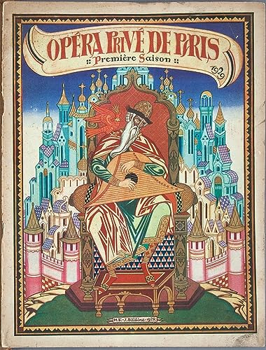 Murales decorativos de salón lienzo El cuento del zar Saltan Bilibin para estudio