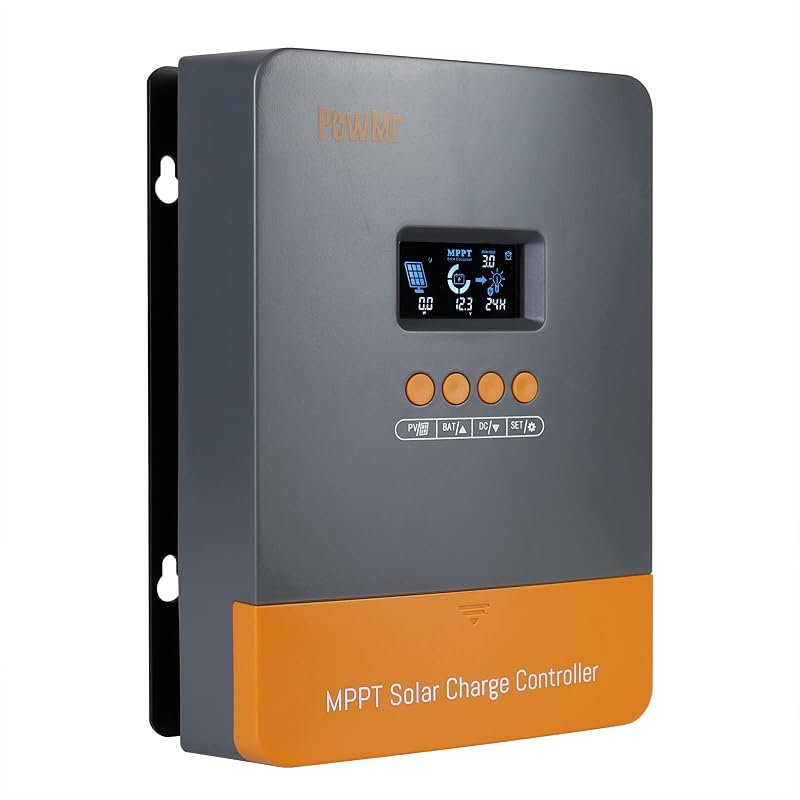 Controlador de Carga Solar MPPT PowMr 60 A para Sistemas de 12 V a 48 V, Versão Paralela POW-M60-ULTRA