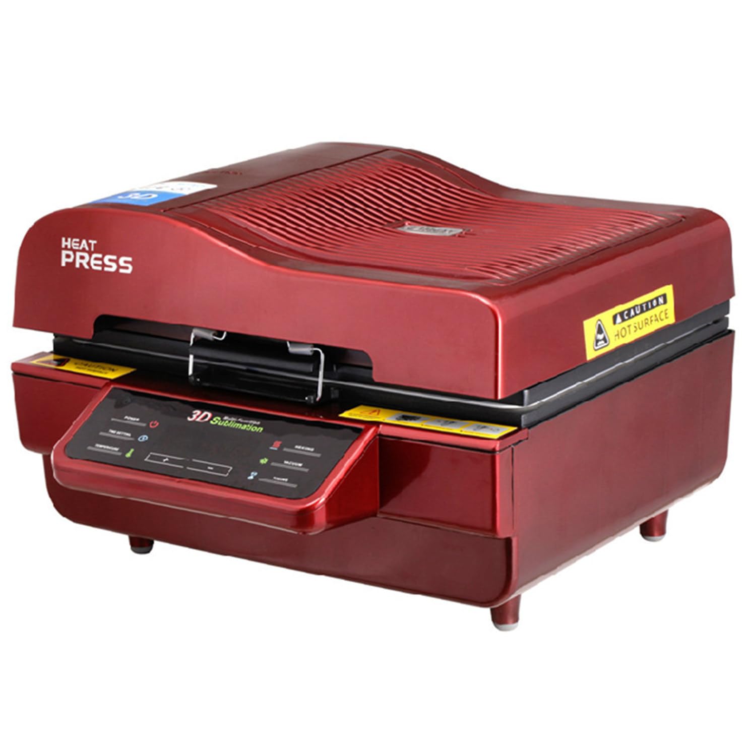 Pressa a Caldo, Macchina per pressa a Caldo a Sublimazione 3D, Kit da 2800 W, per Tazze 3D, Macchina per pressa a Caldo a Sublimazione per Tazze, Piatti e Cover per telefoni