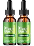 Flash Burn Drops Healthy Formula – FlashBurn All Natural Healthy Levels - Extra Strength Glycogen Liquid Drops, Flash Burn Reviews (2 Pack – 2 Month Supply)