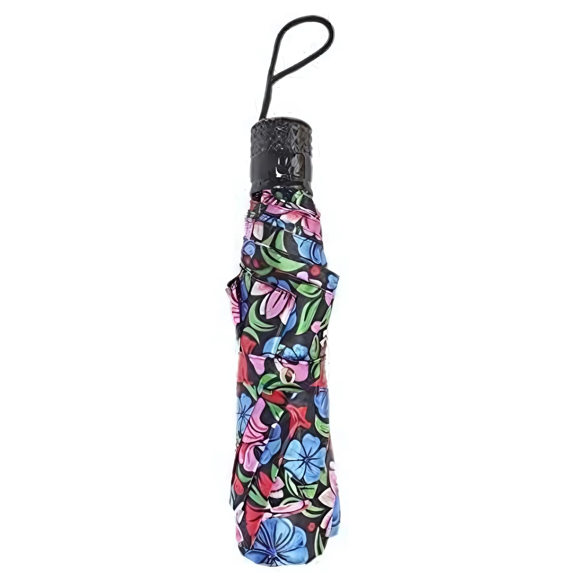 3 Fold Compact Umbrella for Men & Women | UV Coated Windproof Rain & Sun Umbrella | Automatic Open & Close | Stylish Printed Canopy (Multicolor)-image-6