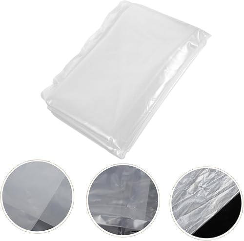 Miniatura 9 de Funda de sofá transparente más gruesa, protector de muebles para sofá de dos plazas pequeños, funda transparente para mascotas antiarañazos, polvo y