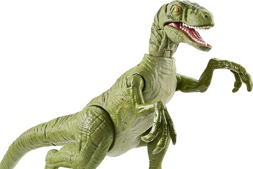 Miniatura 5 de Jurassic World Toys - Figura de dinosaurio Savage Strike, tamaño más pequeño, ataque se mueve icónico a las especies, brazos y piernas móviles, gran