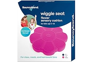 Sensory Seat Cushion for Kids - Red Flower