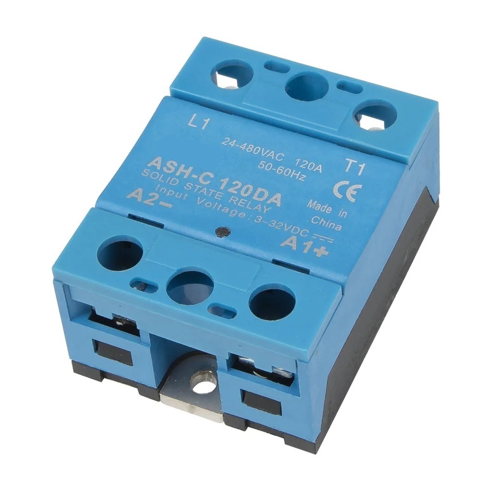 ASH-C-120DA single phase DC to AC 120A 24-480VAC solid state relay 120DA