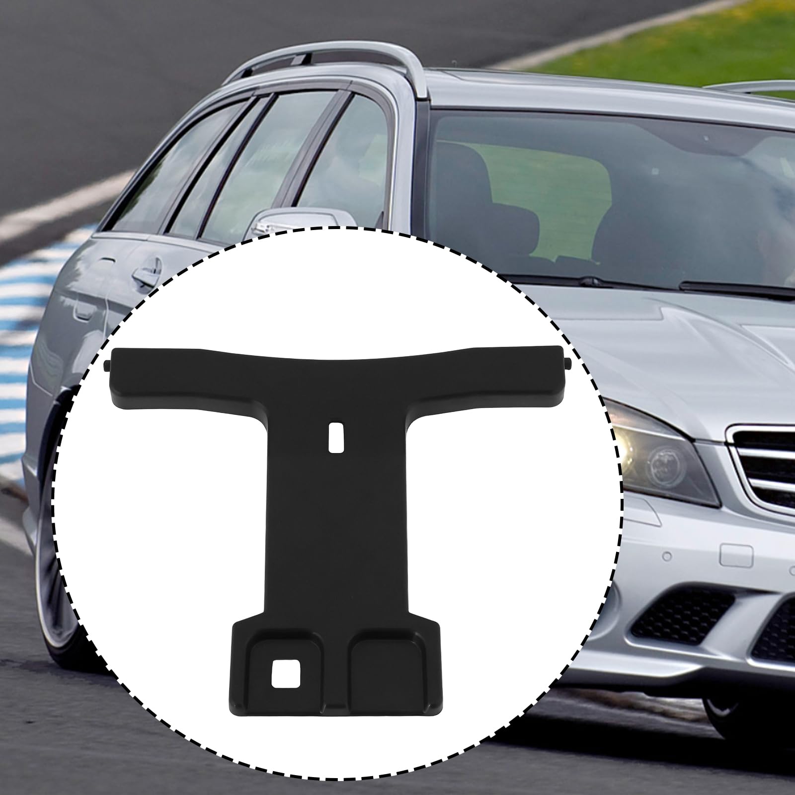 Staffa griglia radiatore A2048850136 2048850136 compatibile con Mercedes-Benz Classe C W204 e S204 2007-2011