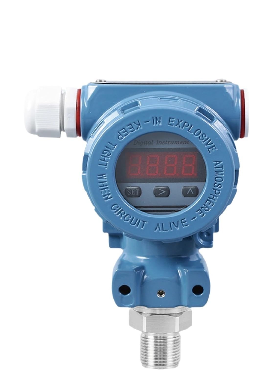 Transmetteur de pression LED 4-20mA 0-30Mpa avec capteur de silicium diffusé