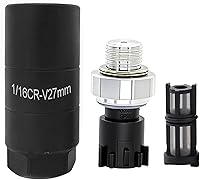 AABIGAIL 12673134 PS690 Oil Pressure Sensor & Socket for Chevy Silverado 1500/2500/3500 GMC Sierra Yukon - Replaces 926041 Dorman