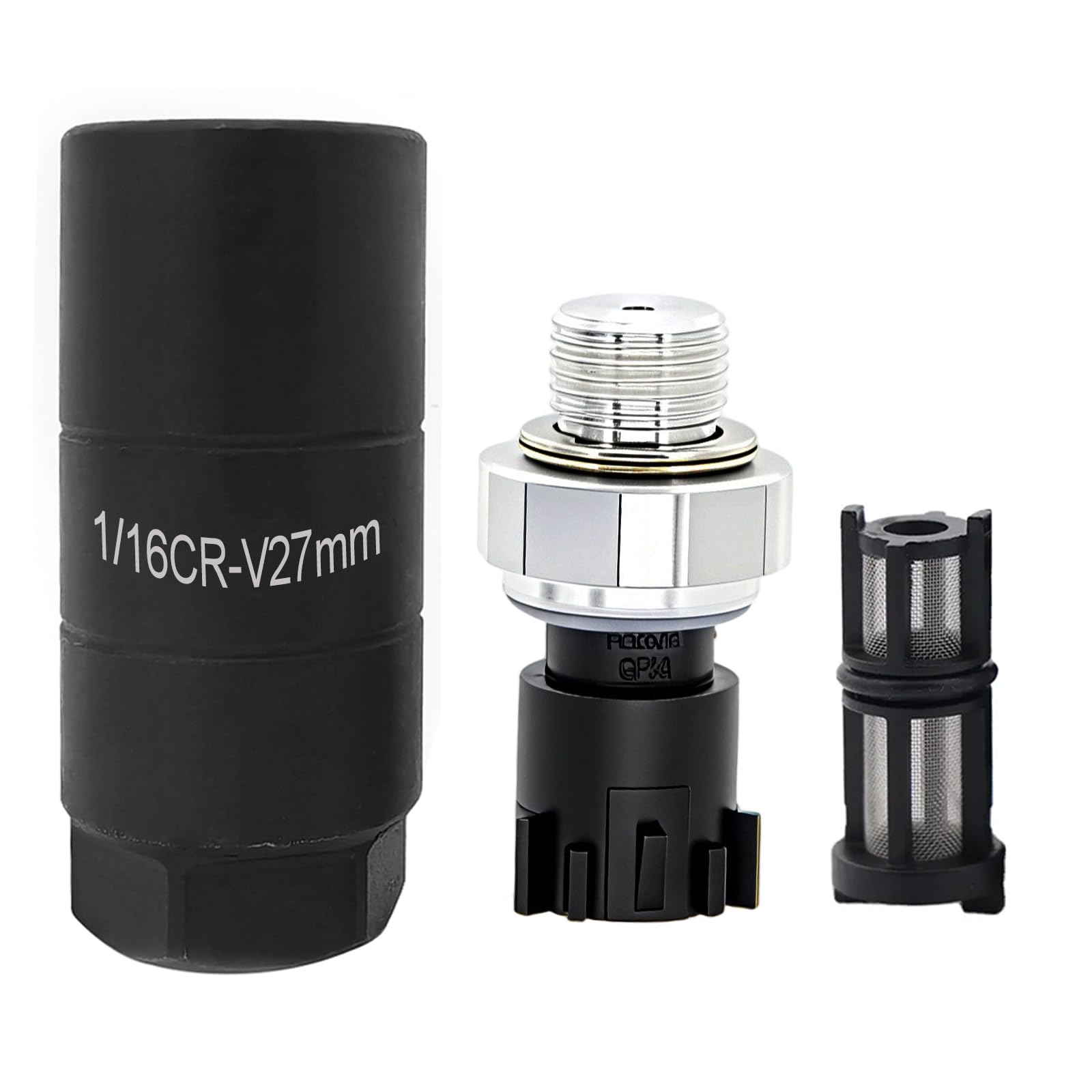 Photo 1 of 12673134 PS690 Oil Pressure Sensor & Socket for Chevy Silverado 1500 2500 3500 Express Avalanche Camaro Tahoe Colorado Cruze Equinox Suburban & GMC Savana Sierra Yukon Canyon Replaces 926041