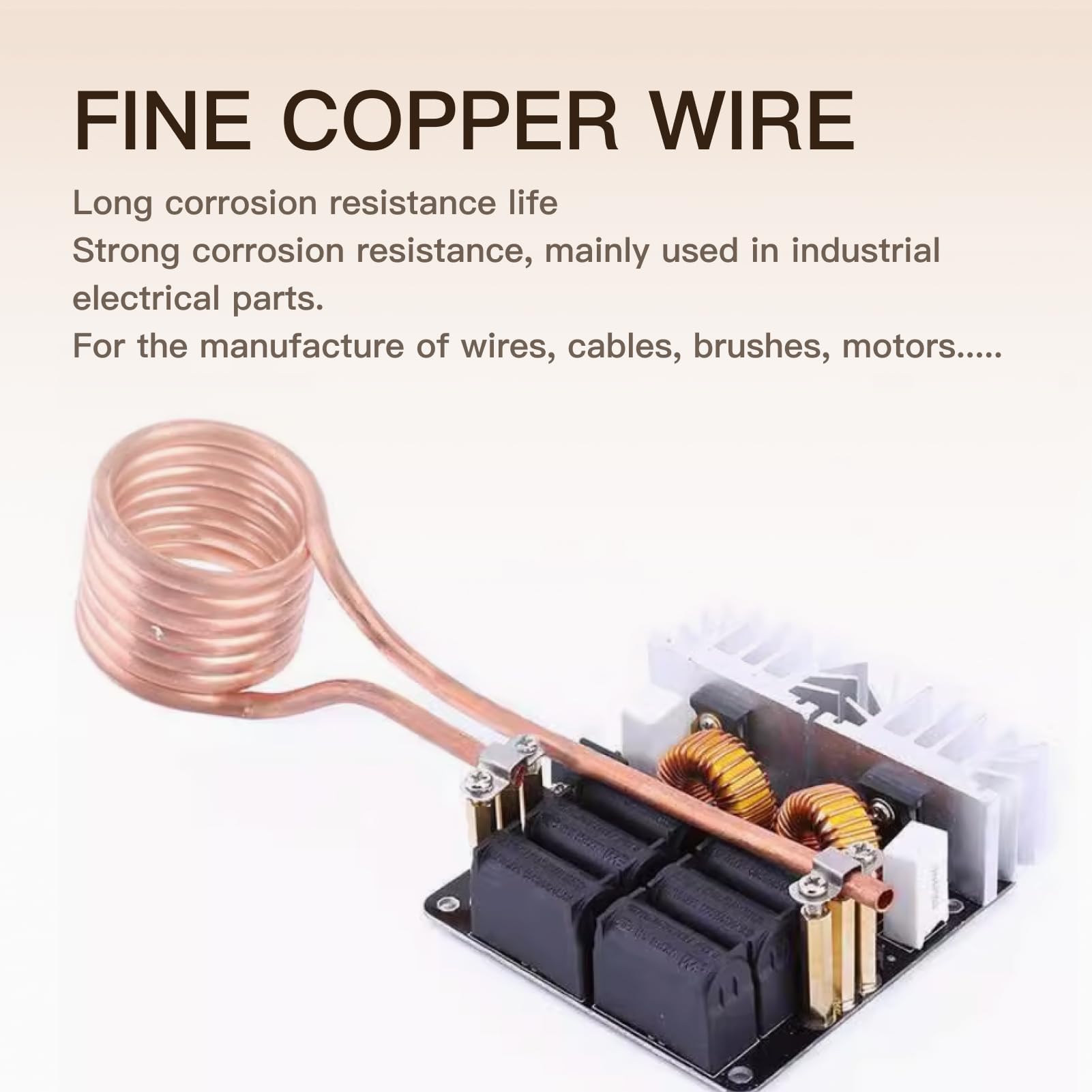 Filo Di Rame Smaltato 0.5mm - 10 Metri Per Fai Da Te, Bigiotteria E Avvolgimenti - Colore Oro Rosa - Foto 11