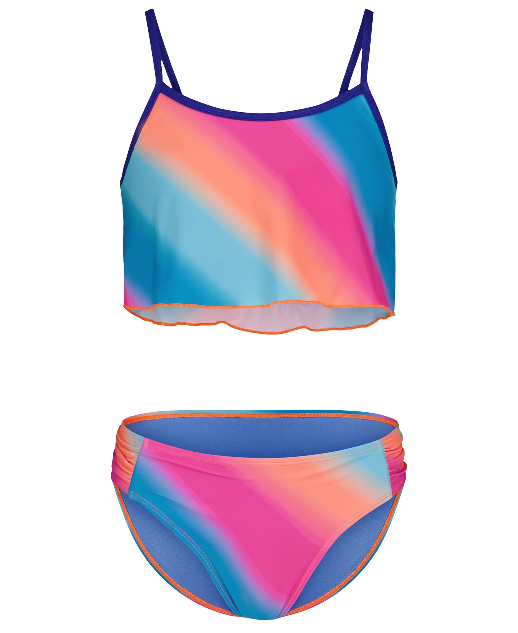 Under Armour Girls' Two Piece Bikini Swimsuit, UPF 50+ Sun Protection, Quick Drying Bathing Suit