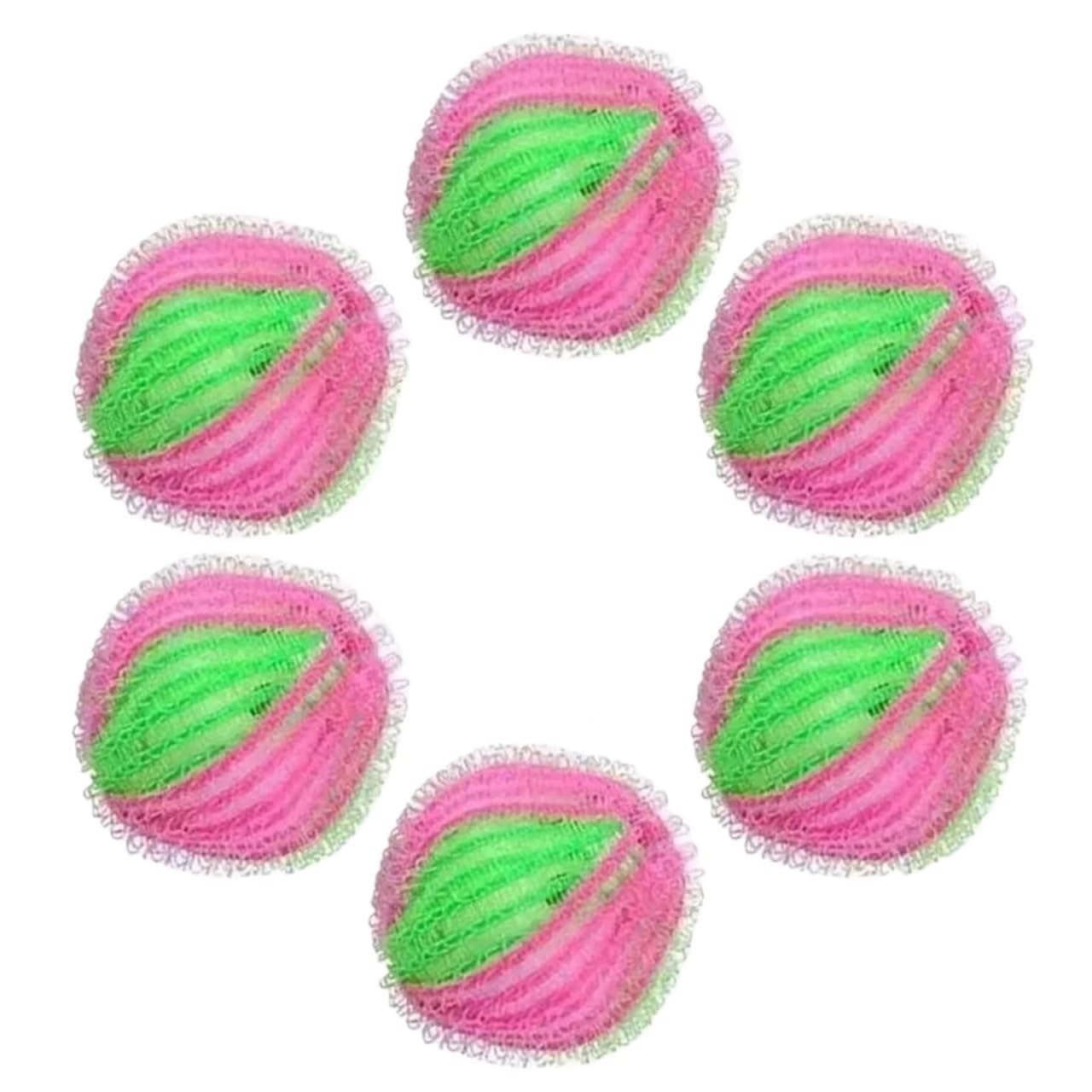 Tumble Dryer Balls, 6 pcs Hair r Laundry Lint Reusable Dryer Washing Balls Nylon