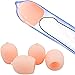 Funda de Silicona Para El Pene 4 Unidades Accesorio Suave Para El Pene Juego de Fundas Para El Pene Puños Para Del Pene Extensión del Pene Funda Para El Pene Agrandamiento Del Pene Para Hombres