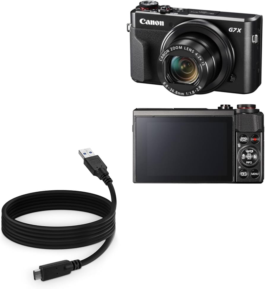 Amazon.com: BoxWave Cable Compatible with Canon PowerShot G7 X