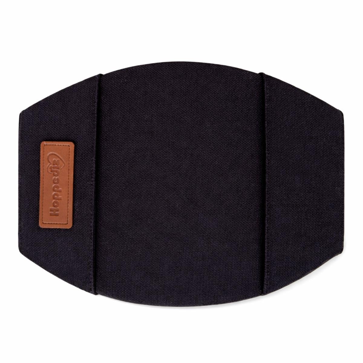 Hoppediz Lendenwirbelstütze, ergonomische Unterstützung für Babytrage und Tragetuch, universell, black