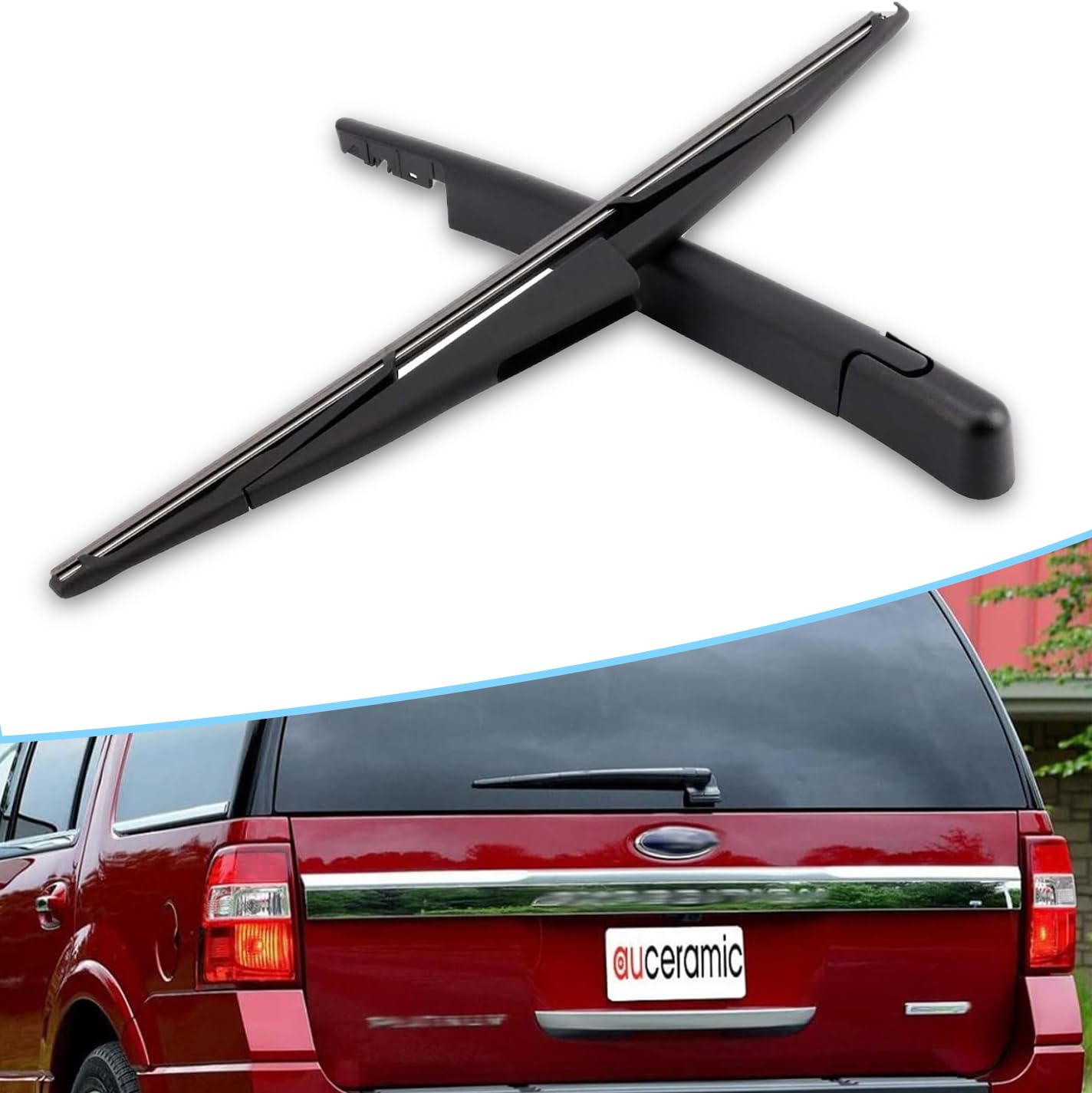 ORRIFY Rear Windshield Wiper Arm Blade 9L1Z17526A For Ford Expedition 2009-2017, For Lincoln Navigator 2009-2016 Back Windshield Wiper Assembly : Buy Online At Best Price In KSA - Souq Is Now - Foto 4