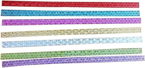 80 Piece Star Origami Papers Glitter Folding Paper Stripes,Random Color Portable And Useuseful And Practical Origami Paper And Papers Art