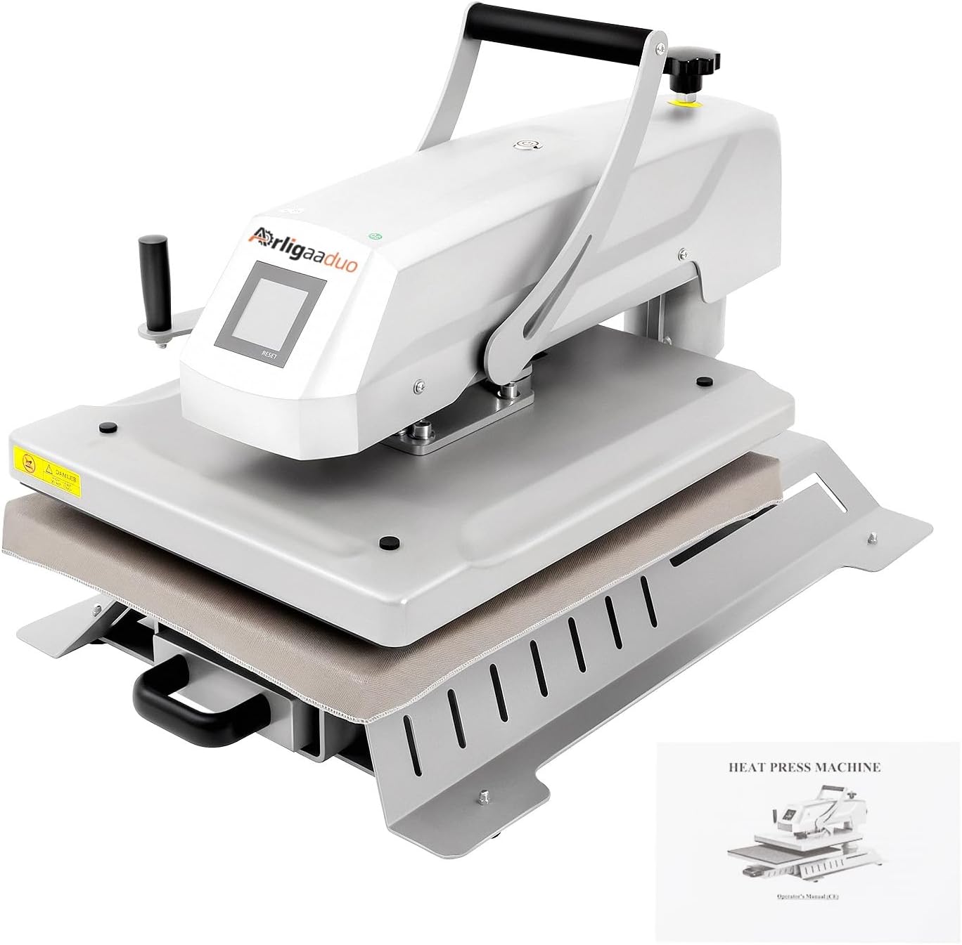 Heat Press 16x20 1600W Semiautomática Sublimación Pantalla LCD miniatura 1