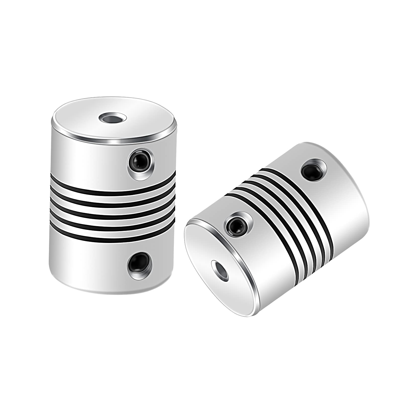 Accouplement flexible 4mm pour imprimante 3D et CNC Lot de 2 - 8