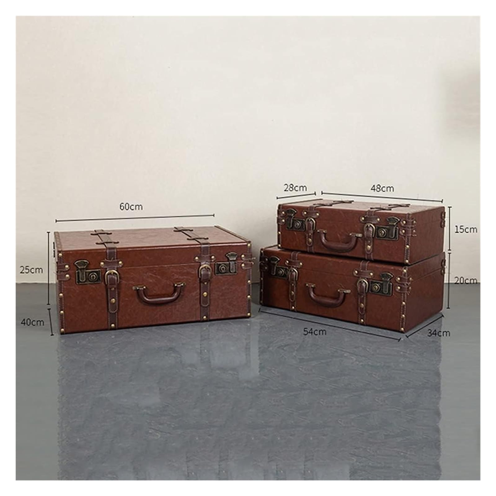 Valise Valisette Ancienne Voyage Golden Leaf - FR