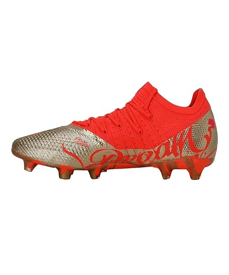 Buy Puma Mens Future Z 1.4 NJR FG/AG Fiery Coral-Gold Football 