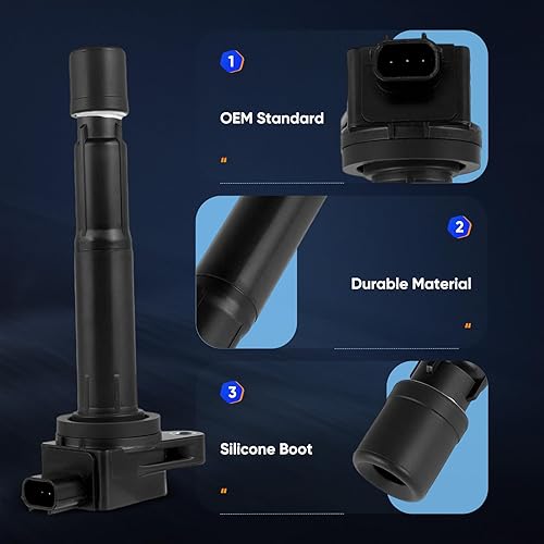 Vista 1796 de ECCPP Bobinas de encendido portátiles de repuesto para automóvil compatibles con Infiniti I30/para Nissan Maxima 3.0L V6 2000-2001 Reemplazo