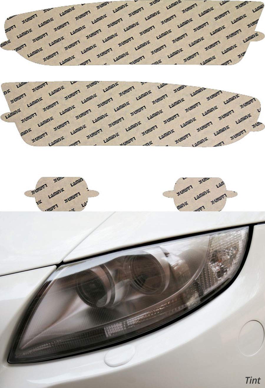 Lamin-x Custom Fit Tint Headlight Covers for Audi S4 B5 (99-02)