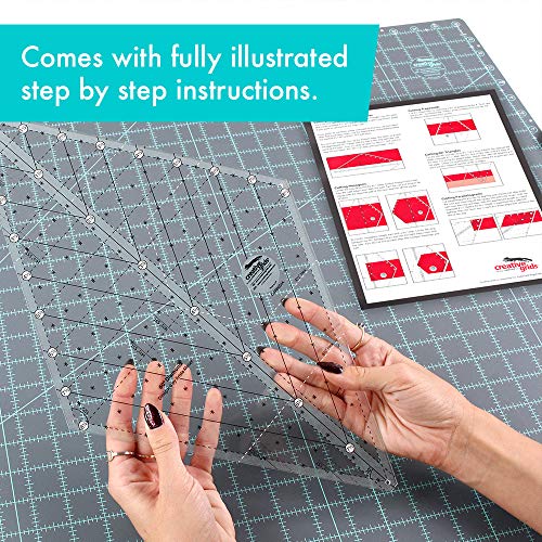 Creative Grids 60 Degree Diamond Ruler - Cgr60Dia #TOP2