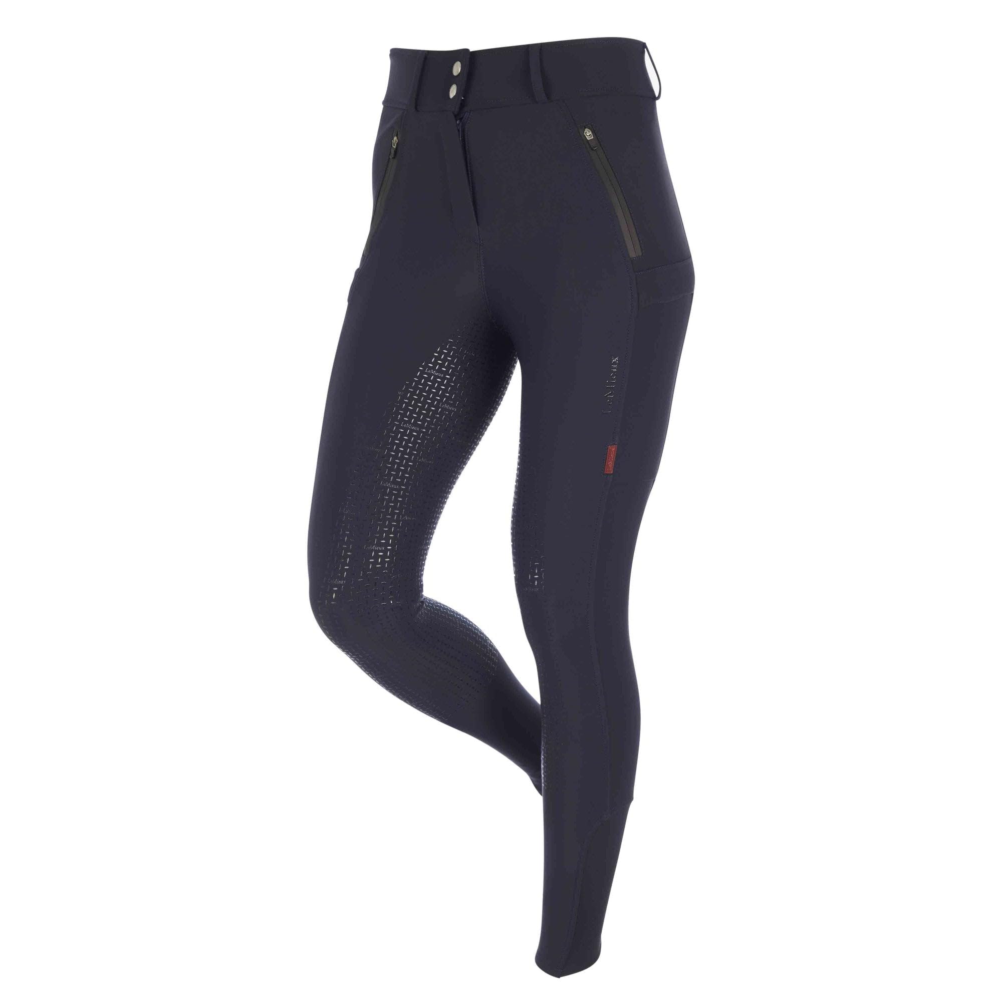LeMieux Drytex Waterproof Womens Full Seat Breeches - Navy Blue 10