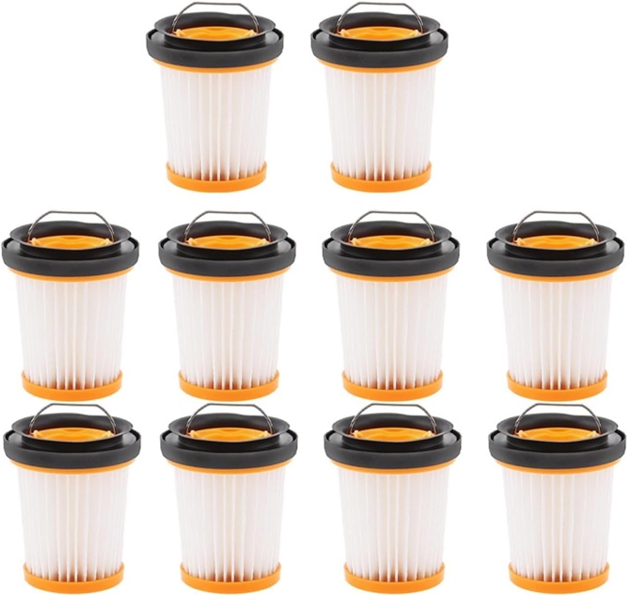 Replacement Compatible With Shark Wandvac ION W1 Cordless Handheld WV200 WV201 WV205 WV220 Vacuums,Compare To Part # XHFWV200 Fabric Filter(10pcs)