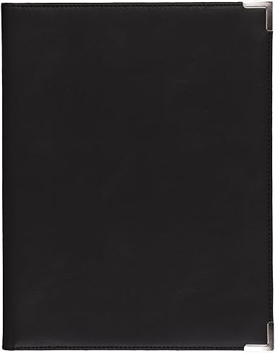 Miniatura 6 de Samsill Classic Collection - Portafolio ejecutivo, organizador de currículos y documentos con bloc legal de 8.5 x 11 pulgadas, piel sintética con