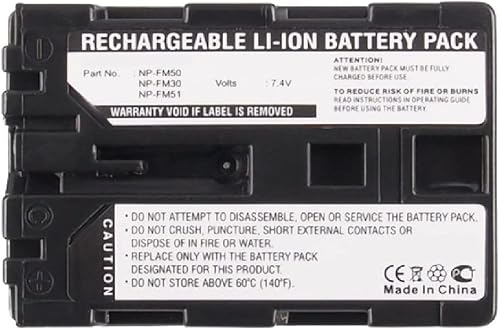 Synergy Digital Batería para cámara, compatible con cámara digital Sony DCR-TRV280, (iones de litio, 7.4 V, 1300 mAh), capacidad ultra alta, disponible en Yaxa Costa Rica