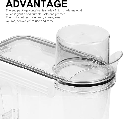 Miniatura 8 de Contenedor de lavandería para colada, dispensador de cuentas, dispensador de ropa sucia, soporte para suavizante, botellas de jabón líquido para