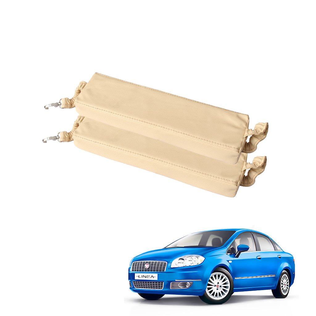 Kozdiko Beige Color Seat Gap Filler Set of 2 Pcs for Fiat Linea Classic-image-46