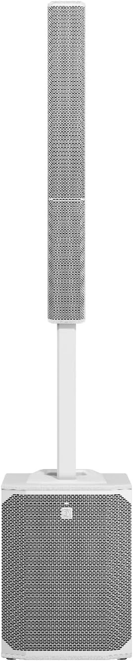 Electro-Voice Evolve 70 Loudspeaker System 15-Inch Subwoofer (White) Bundle with EVOLVE70/90 Column Array with Pole and Bag