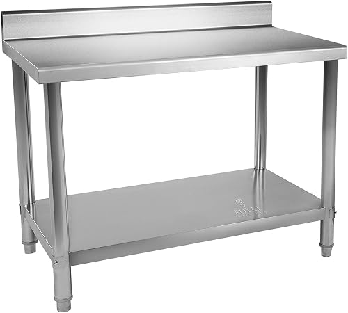 Royal Catering RCAT-120/60-N Stainless Steel Table Kitche… - 1