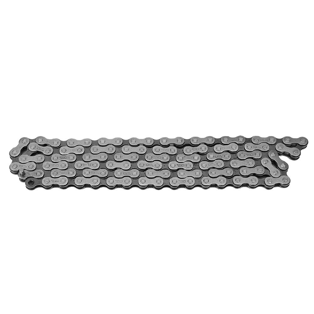 Chaîne De Vélo 10/20/30 Vitesses – 116 Maillons, Acier Carbone Argenté, 1/2x3/32, Pour Route Et VTT, Avec Connecteur Pression