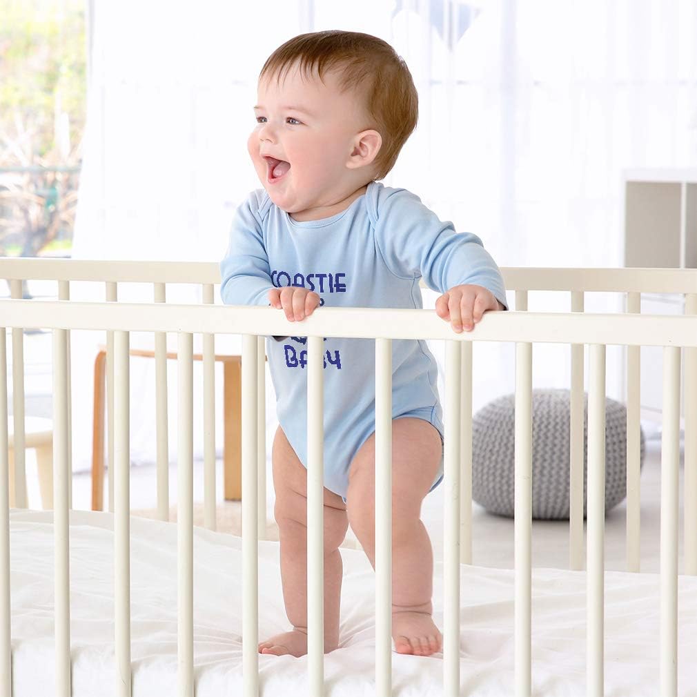 Baby Long Sleeve Bodysuit United States Coast Guard Auxiliary Coastie Baby Flag