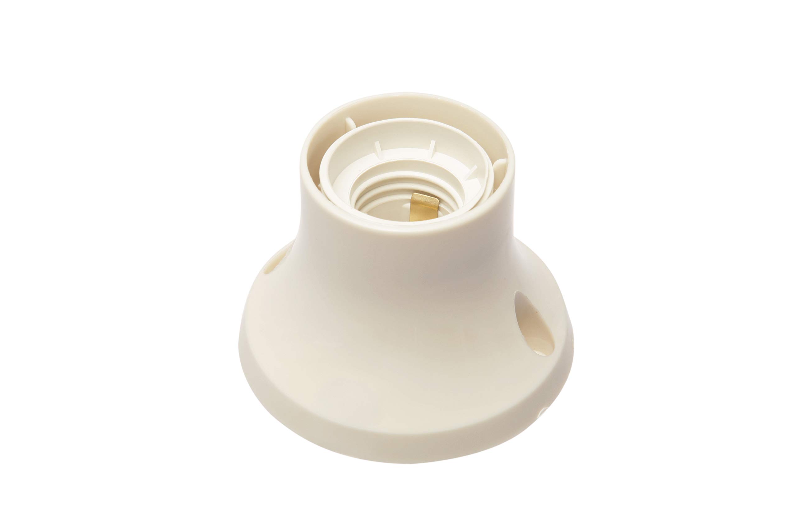 POLYPOOL Poly Pool PP0500X E27 Wall Mounted Lampholder, White