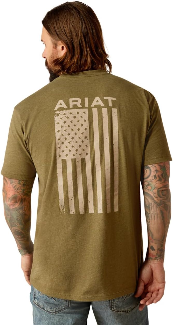 4175 Ariat Men's Freedom Short Sleeve T-Shirt