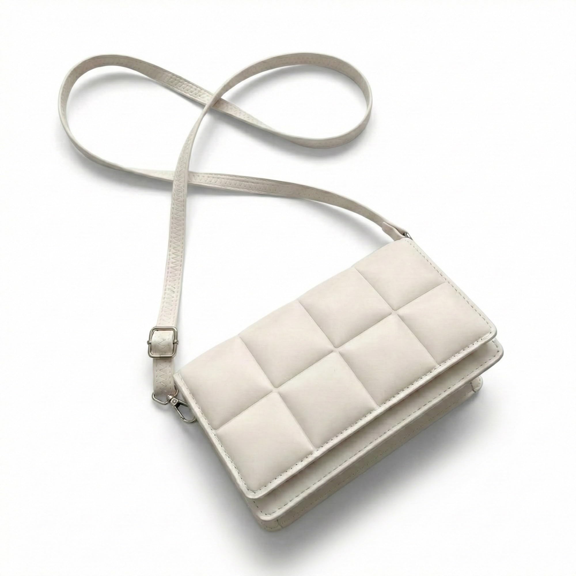 Women's Quilted Sling Bag - Stylish Crossbody Handbag with Strap & Secure Twist-Lock Premium Party Shoulder Side Bag for Ladies & Girls - Versatile & Lightweight-image-39