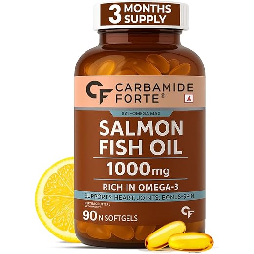 Omega 3 Fish Oil Softgels 1000mg 90 Count