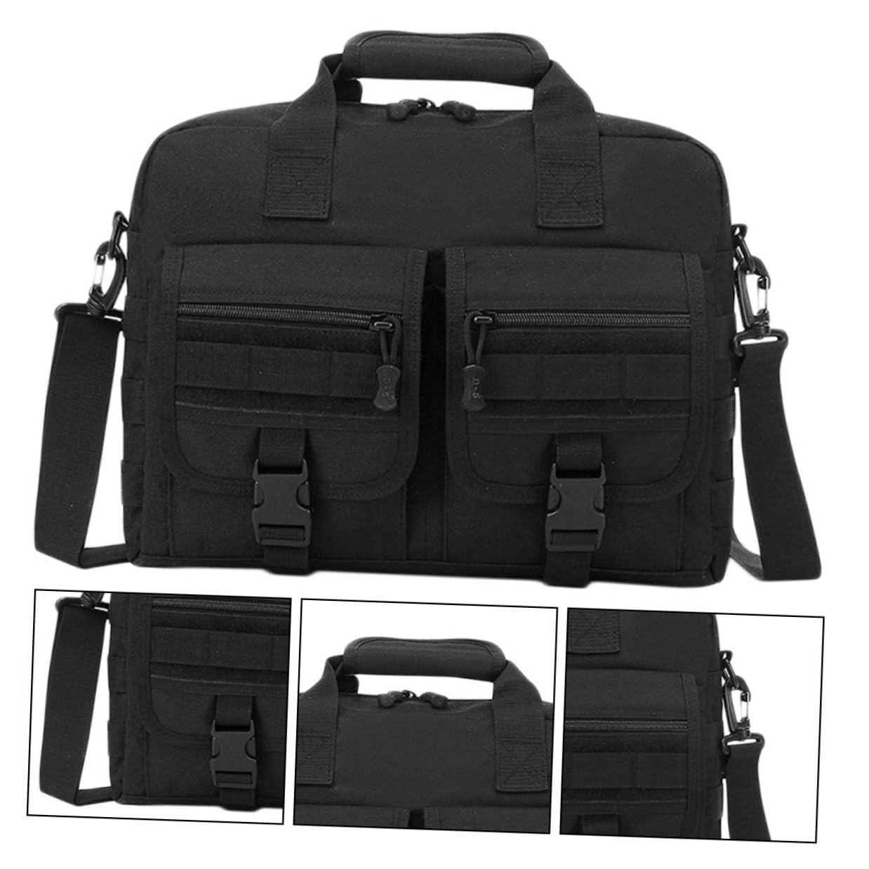 Toddmomy Borsa Tracolla in Nylon Mimetico Borsa Porta Computer Portatile Resistente e Sicura per Riporre Cellulare Auricolari Denaro e Altri Oggetti