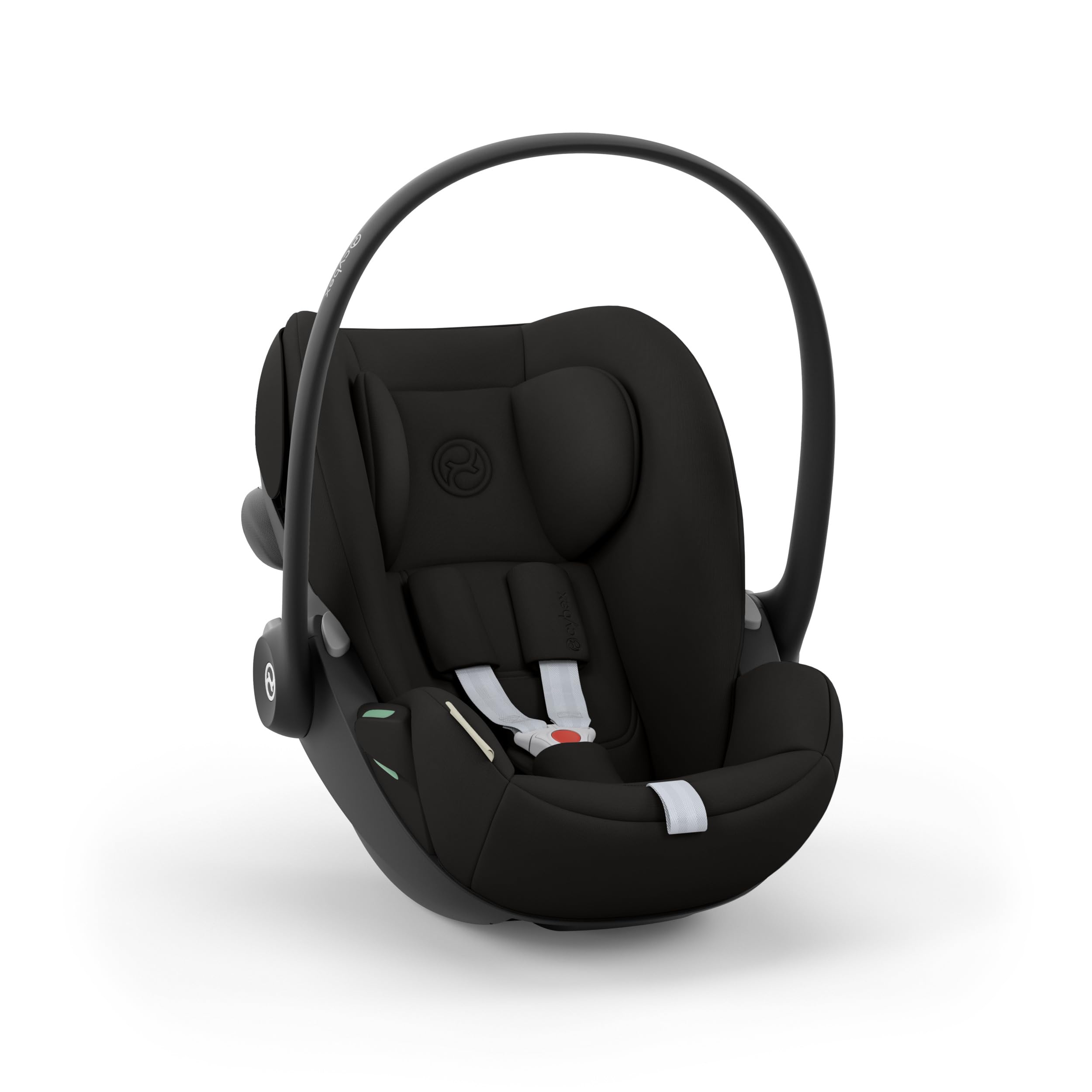 CYBEX Gold Silla de coche para bebé Cloud G i-Size Comfort, Incl. reductor para recién nacidos, Desde el nacimiento hasta aprox. 24 meses, Para niños de 40 cm a 87 cm, Máx. 13 kg, Magic Black