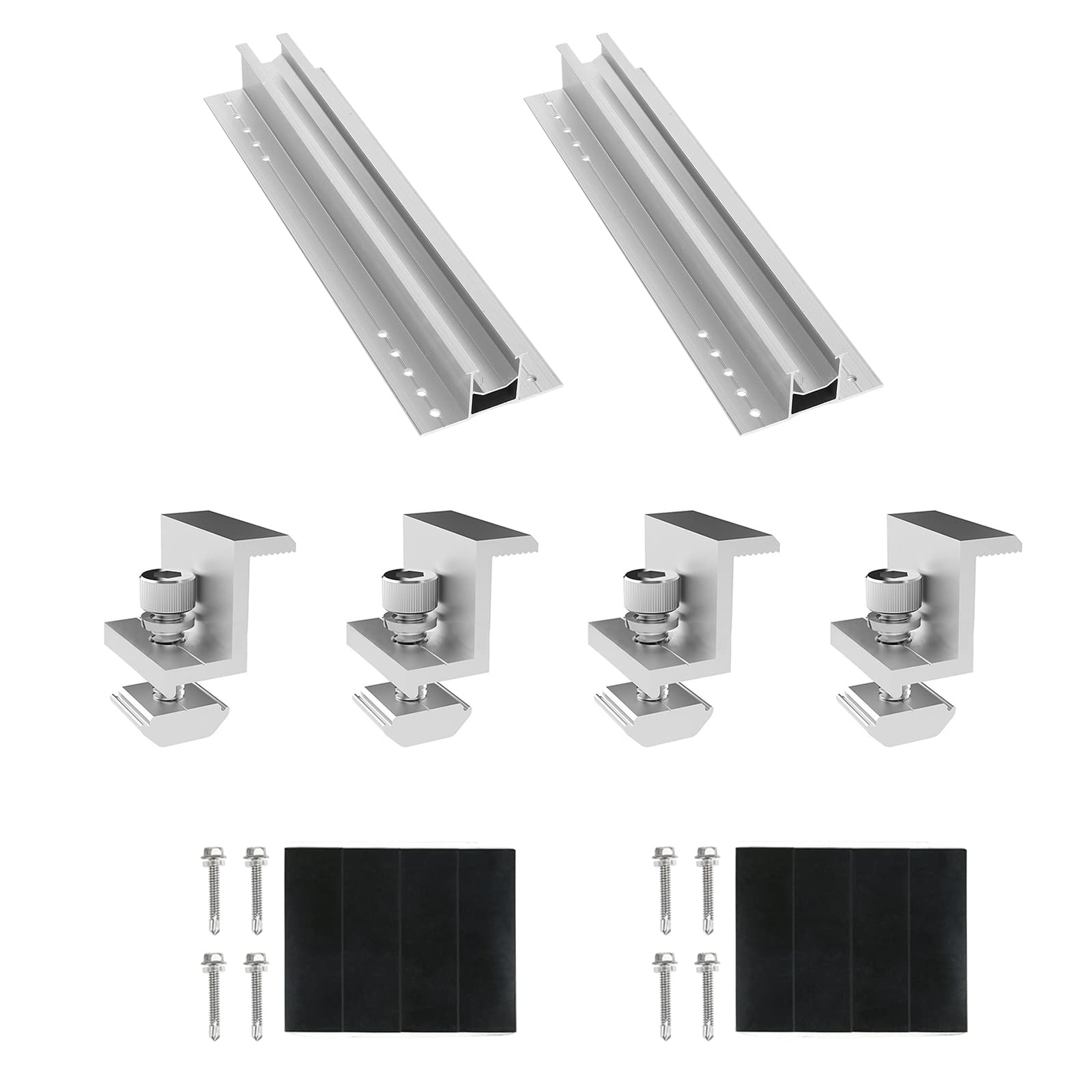 Snapklik.com : Copgge Solar Panel Bracket Aluminium Profile Mounting ...