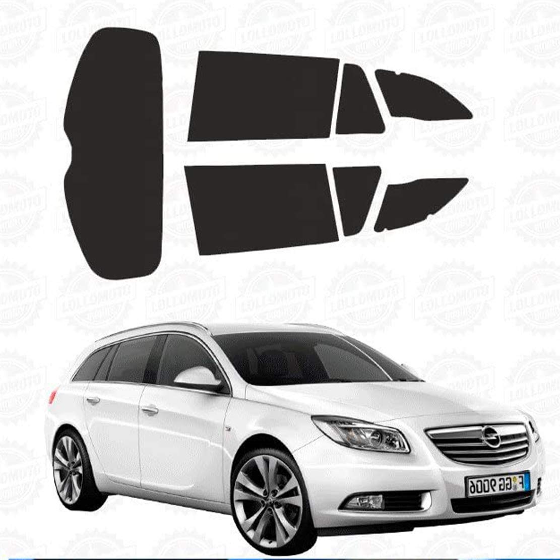 Mont Blanc dakdragers Opel Insignia Grand Sport (Z18) 4 deurs sedan Mont Blanc dakdragers Opel Insignia Grand Sport (Z18) 4 deurs sedan
